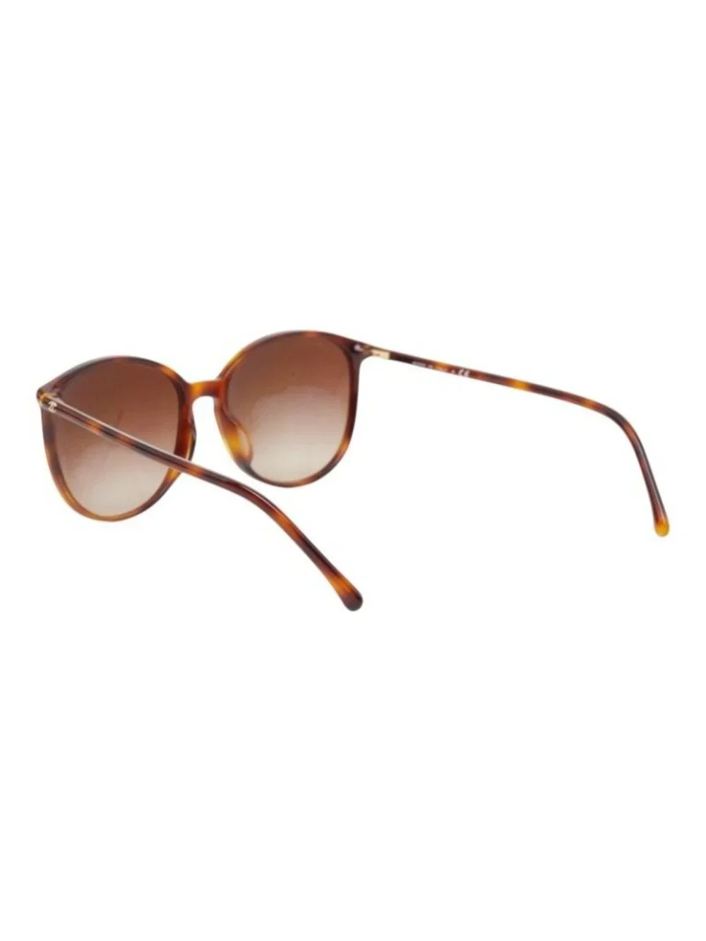 Chanel CC Logo Asian Fit Sunglasses Brown Acetate Eyewear